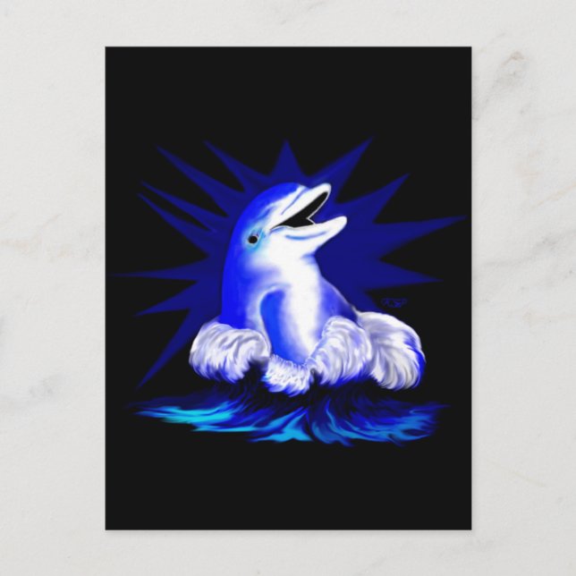 Lachender Delfin Postcard (Front)