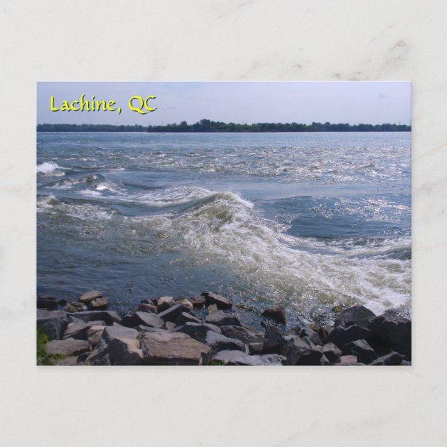 Lachine Rapids Constant Wave Postcard (Front)