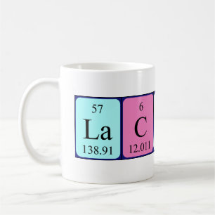 Lachlan periodic table name mug