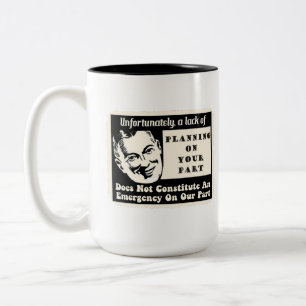 Lack of Planning Two-Tone Coffee Mug