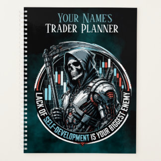 Lack of Self-Development Midnight Teal Planner