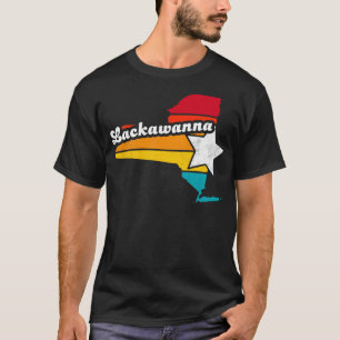 Lackawanna New York Vintage Distressed Souvenir 2 T-Shirt