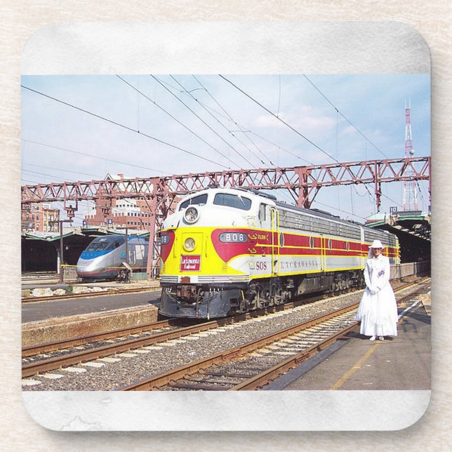 Lackawanna Railroad and  A Phoebe Snow Coaster (Front)