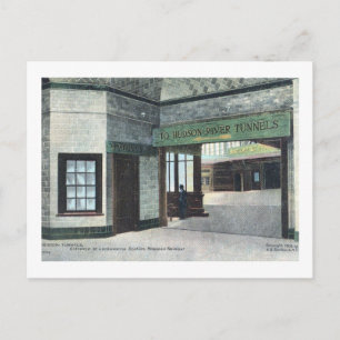 Lackawanna Station, Hoboken, New Jersey Vintage Postcard