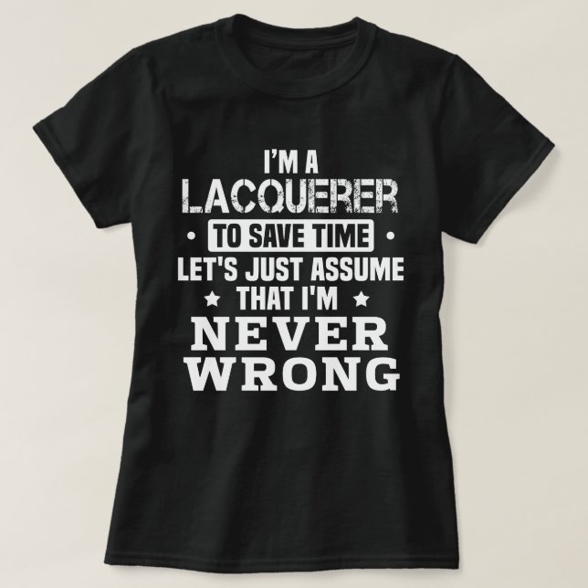 Lacquerer T-Shirt (Design Front)