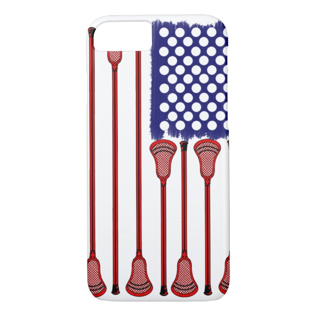 Lacrosse AmericasGame Case-Mate iPhone Case (Back)
