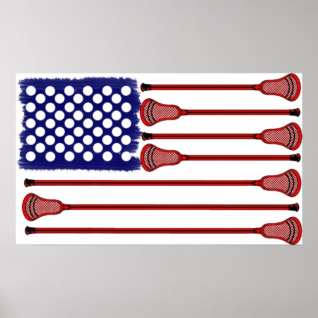 Lacrosse AmericasGame Poster (Front)