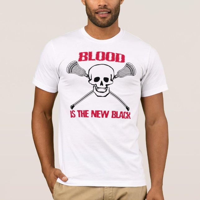 Lacrosse BlackBlood T-Shirt (Front)
