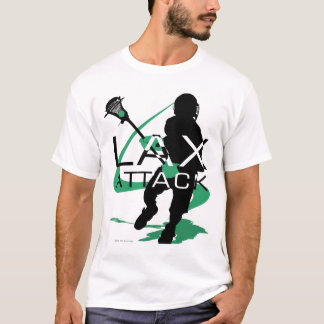 Lacrosse Boys Green LAX Attack T-Shirt