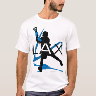 Lacrosse Boys LAX Blue T-Shirt
