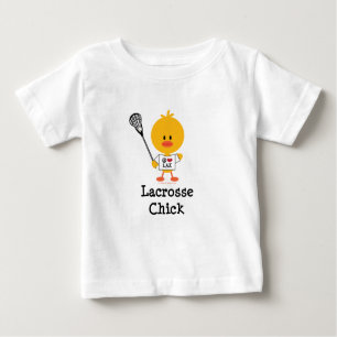 Lacrosse Chick Baby T-shirt