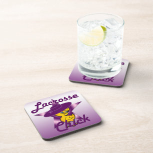 Lacrosse Chick Coaster