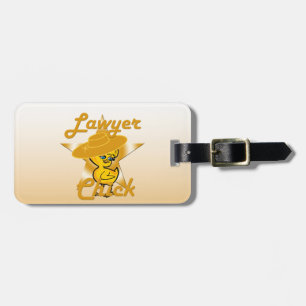 Lacrosse Chick  Luggage Tag