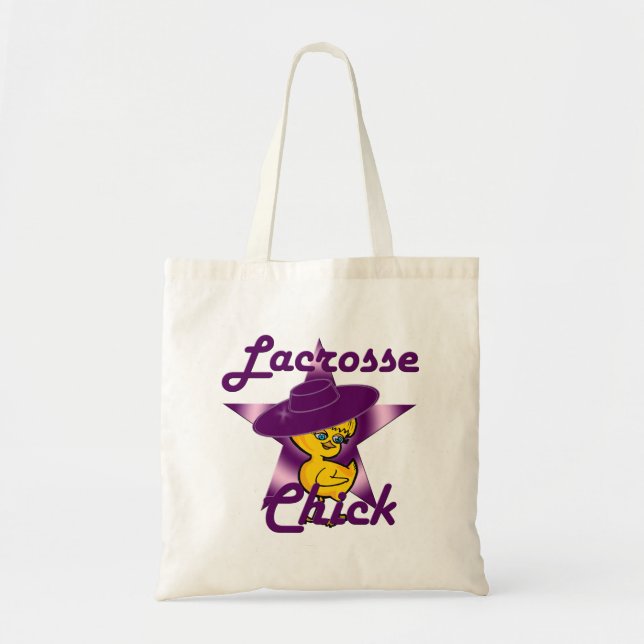 Lacrosse Chick  Tote Bag (Front)