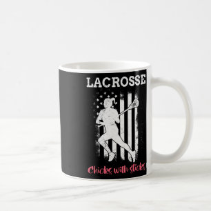 Lacrosse Chicks With Sticks Lacrosse Coffee Mug