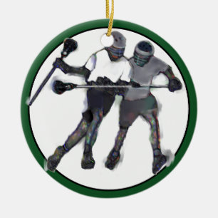 Lacrosse Collectable Ceramic Tree Decoration