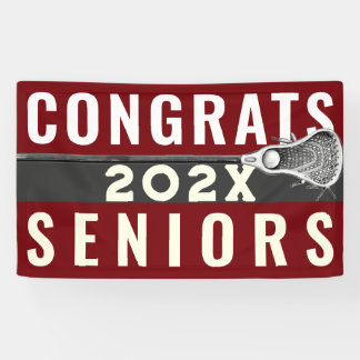 Lacrosse Congrats Seniors Banner