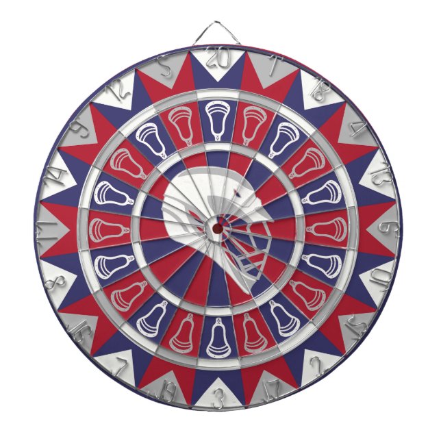 Lacrosse Dartboard (Front)