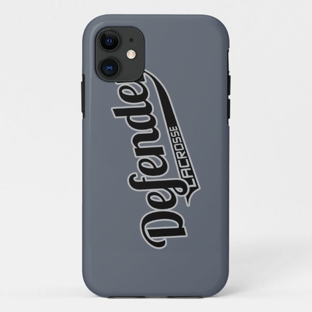 Lacrosse Defender iphone 5 case (Back)