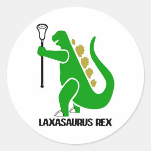 Lacrosse Designs LaxasaurusRex Sticker