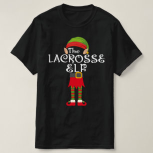 lacrosse elf family matching christmas T-Shirt