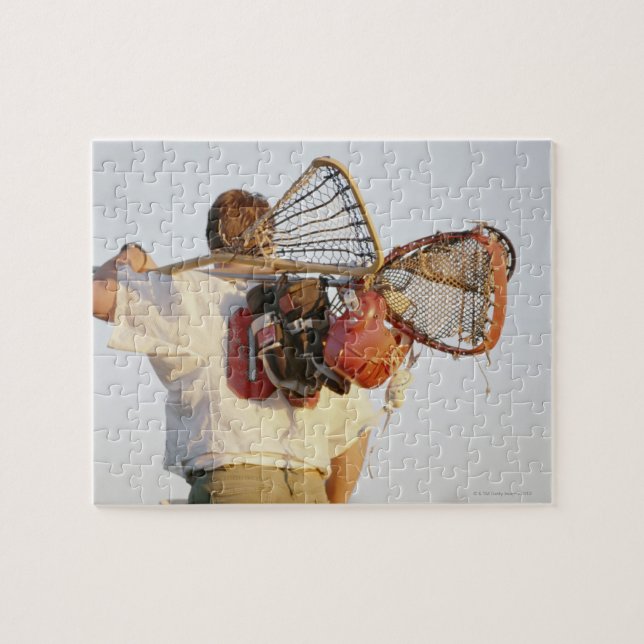 Lacrosse Equipment Jigsaw Puzzle (Horizontal)