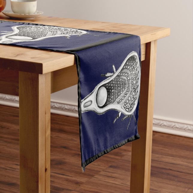 Lacrosse Event Decor Short Table Runner (In Situ)