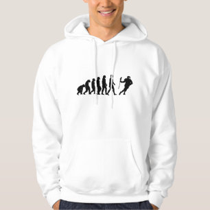 Lacrosse Evolution - Funny Lacrosse Hoodie