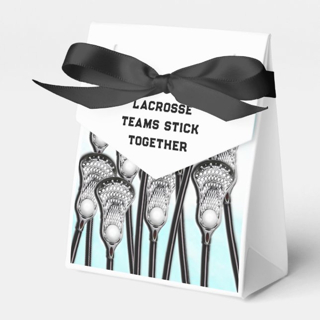 Lacrosse Favour Box (Front Side)