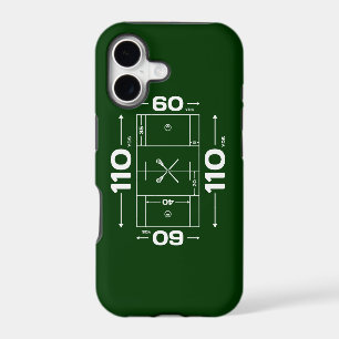 Lacrosse Field Dimensions iphone 5 case