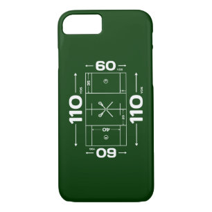 Lacrosse Field Dimensions iPhone 7 case