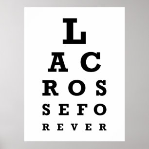 Lacrosse Forever Print - Large