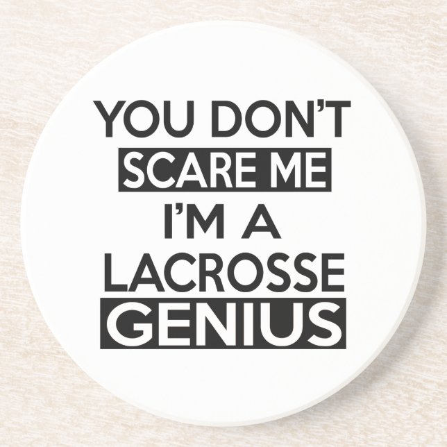 LACROSSE GENIUS DESIGNS COASTER (Front)