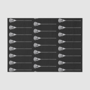 Lacrosse Gift Black Tissue Paper