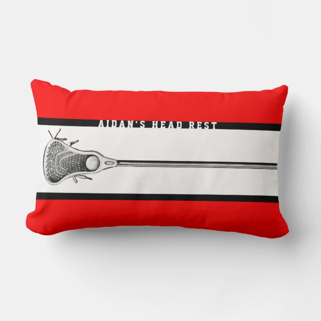 Lacrosse Gifts Lumbar Pillow (Front)