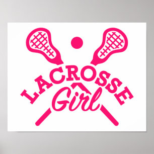 Lacrosse girl poster