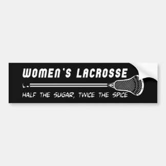 Lacrosse Girls WomensLacrosseSS Bumper Sticker