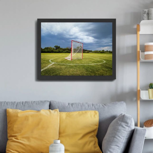 Lacrosse Goal Vibrant Outdoor Scenic Photo Poster (Creator Uploaded)