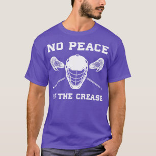 Lacrosse Goalie Crease Funny Lax T-Shirt