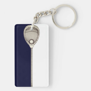 Lacrosse Goalie Gifts Keychain