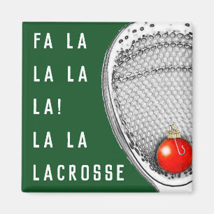 Lacrosse Goalie Holiday Gifts Magnet