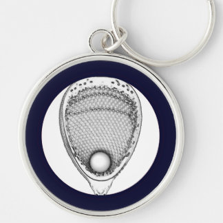 Lacrosse Goalie Keychain