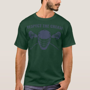 Lacrosse Goalie Respect The Crease Lax T-Shirt