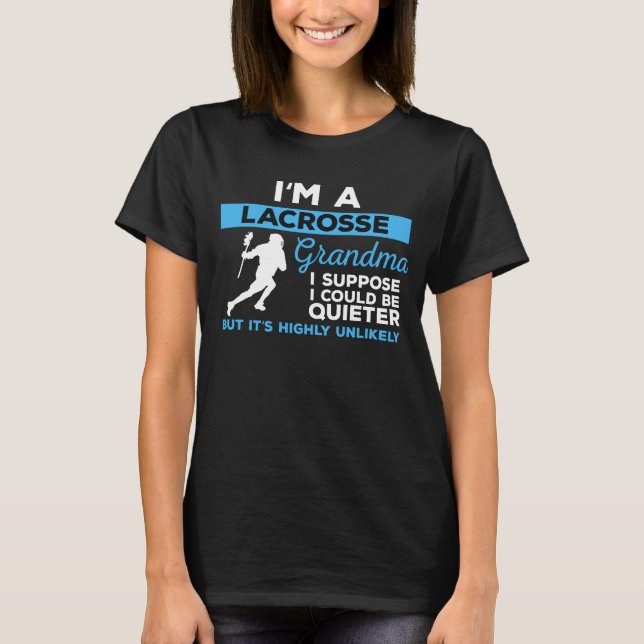 Lacrosse Grandma T-Shirt (Front)