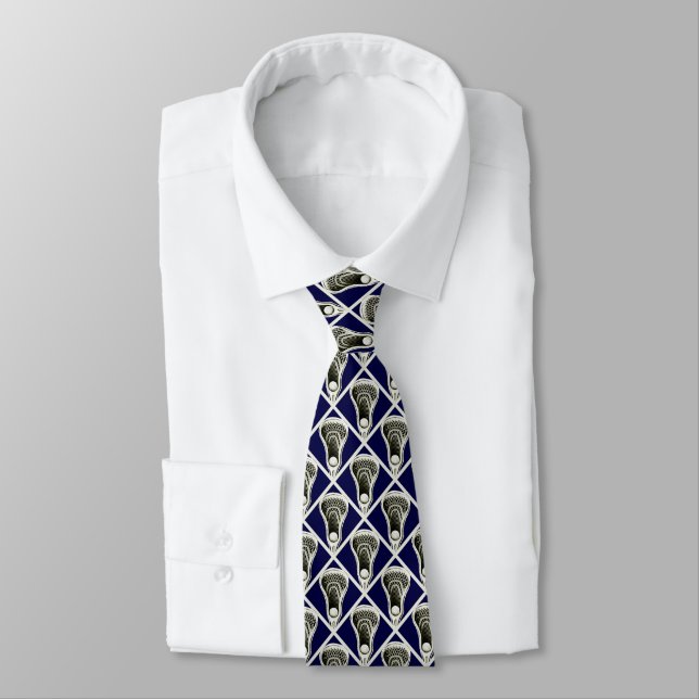 Lacrosse Guy Tie (Tied)