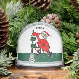 Lacrosse Holiday Gift Snow Globe