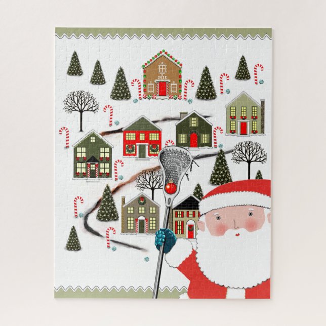 Lacrosse Holiday Gifts Jigsaw Puzzle (Vertical)
