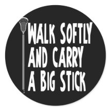 Lacrosse Humour WSBS 3 Sticker