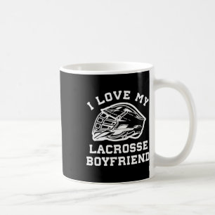 Lacrosse I Love My Lacrosse Boyfriend Coffee Mug