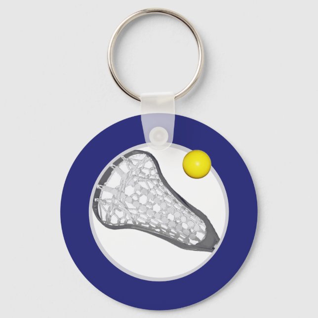 Lacrosse Keepsake Gift Key Ring (Front)
